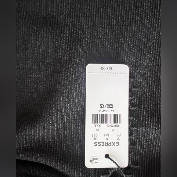 Laced & Loaded — Express Black Bodysuit (XS/XXS, NWT) - Picture 5 of 5